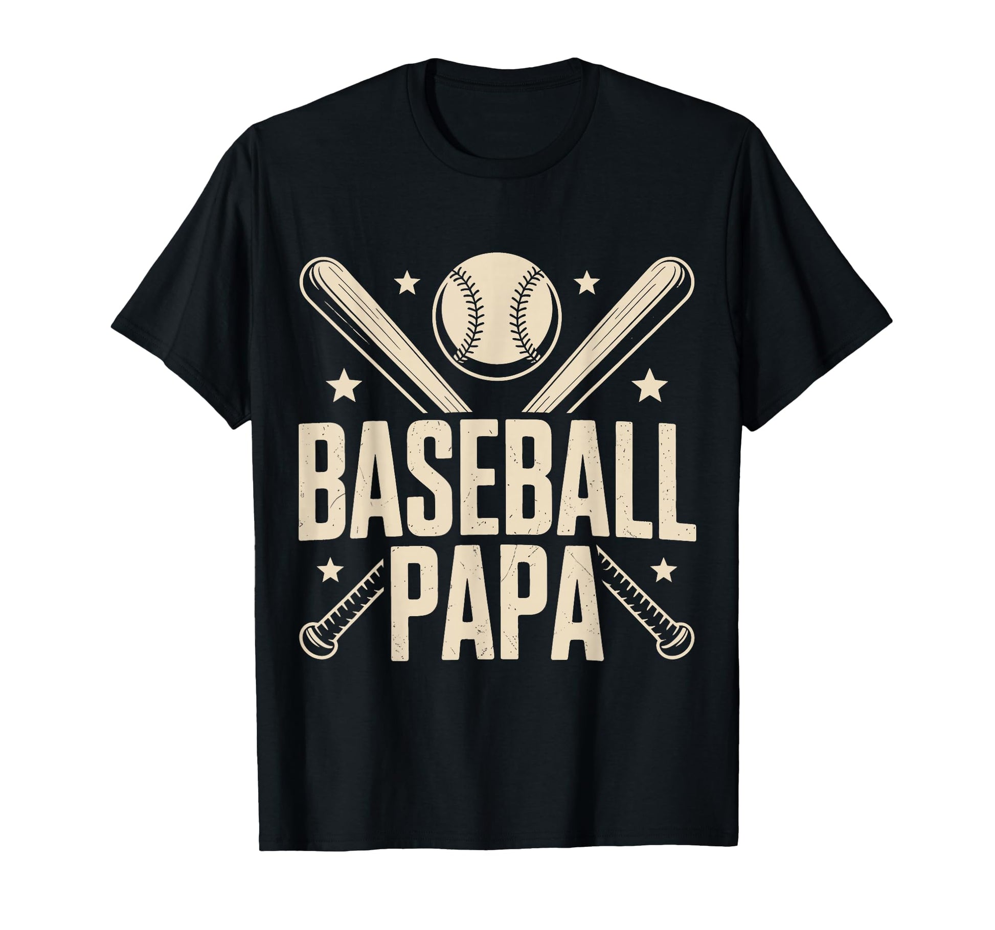 Funny Dad Shirts Baseball Papa Fathers T-Shirt - Graphic Print Men Women - T-Shirt, Sweatshirt, Hoodie