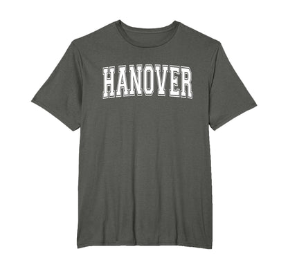 Hanover Pa Pennsylvania Usa Sports Varsity T-Shirt - Trendy Graphic Unisex - T-Shirt, Sweatshirt, Hoodie