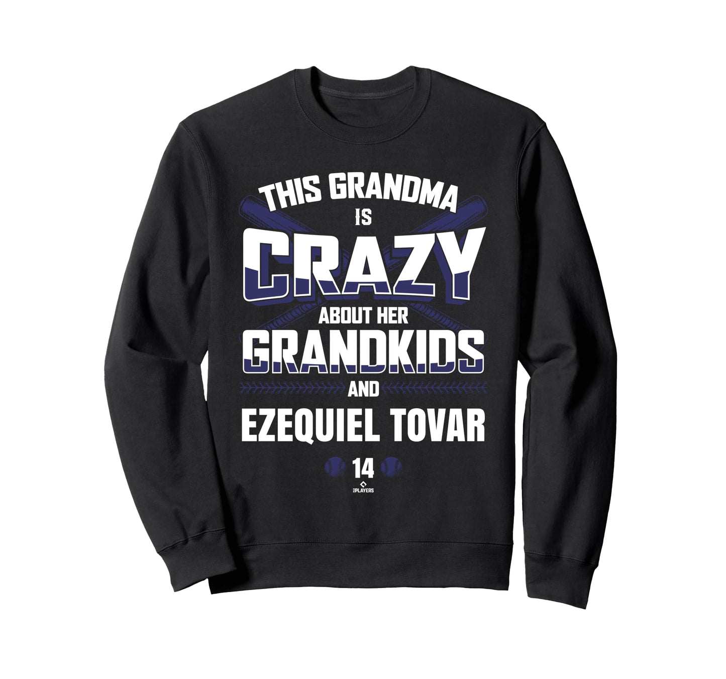 Grandma Crazy Ezequiel Tovar Sweatshirt - Unique Graphic for Adults - T-Shirt, Sweatshirt, Hoodie