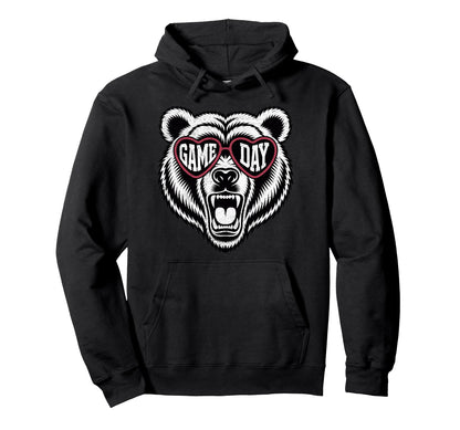 Bear Wearing Sunglasses Game Day T-Shirt - Custom Art Print for Adults - T-Shirt, Sweatshirt, Hoodie