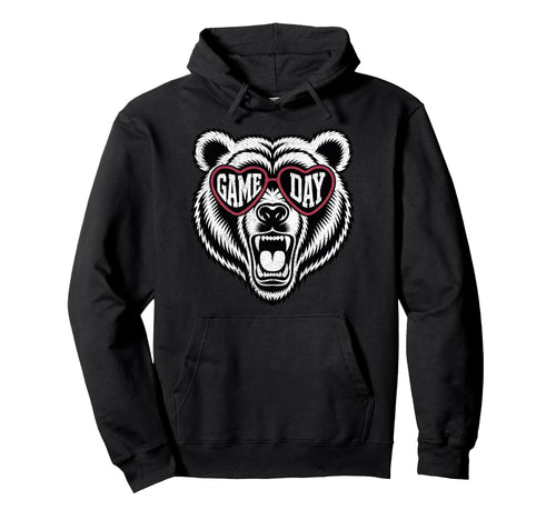 Bear Wearing Sunglasses Game Day T-Shirt - Custom Art Print for Adults - T-Shirt, Sweatshirt, Hoodie