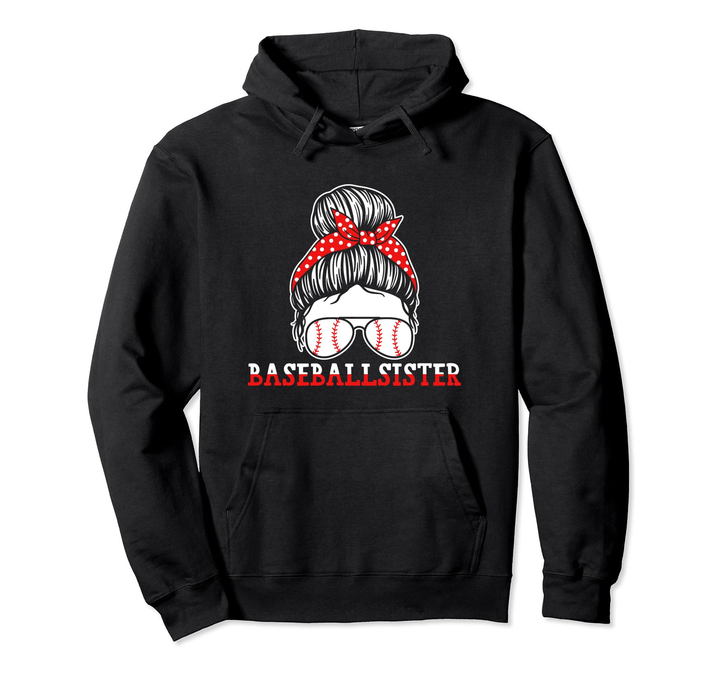 Baseball Sister Hoodie - Aesthetic Graphic Unisex - T-Shirt, Sweatshirt, Hoodie