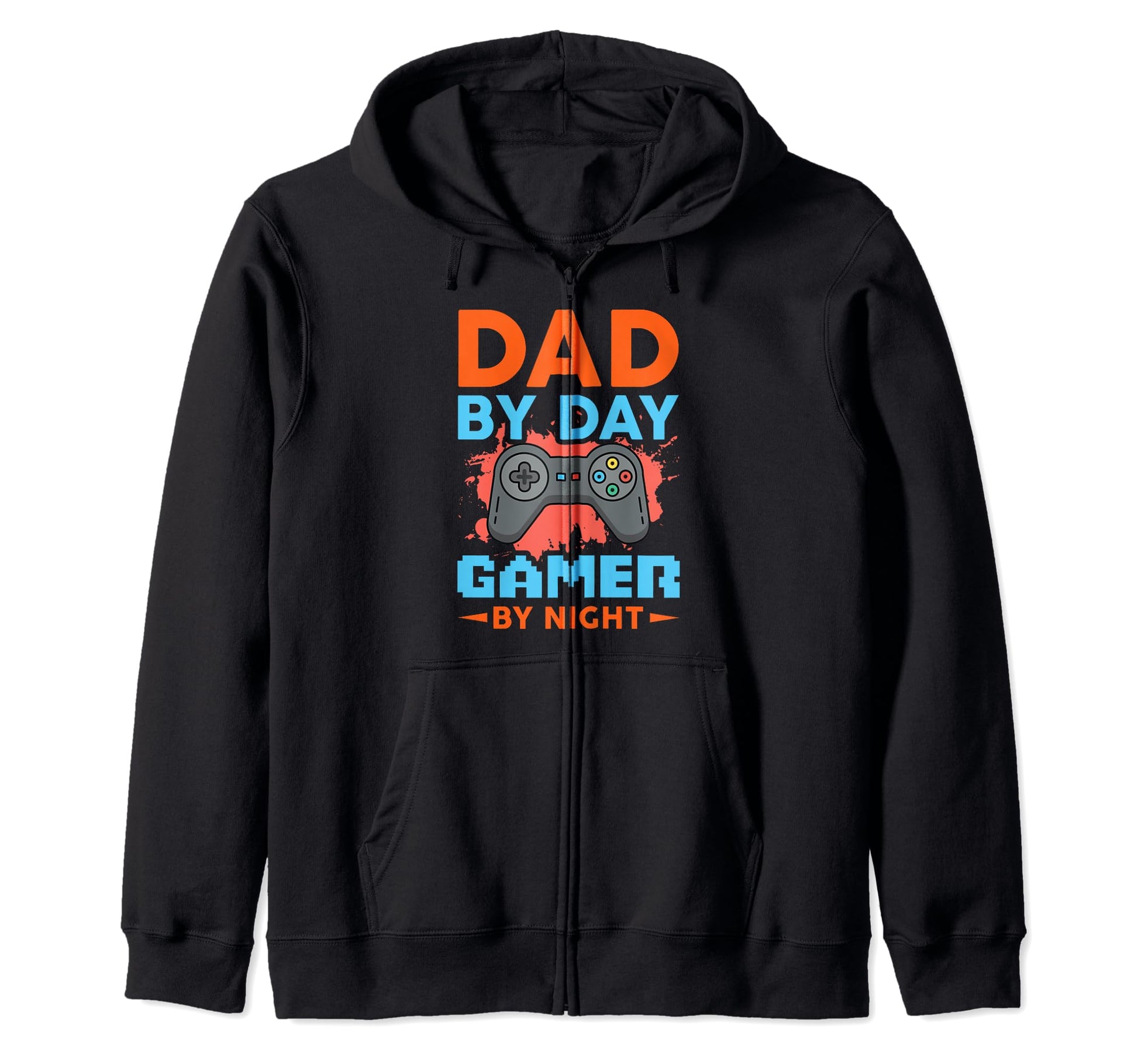 Dad Day Gamer Night Video Gaming Gift Hoodie - Trendy Graphic for Adults - T-Shirt, Sweatshirt, Hoodie