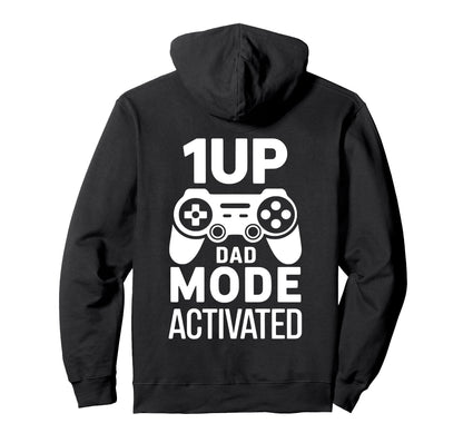 Gamer Fathers Day Dad Awesome Funny Hoodie - Graphic Print Men Women - T-Shirt, Sweatshirt, Hoodie