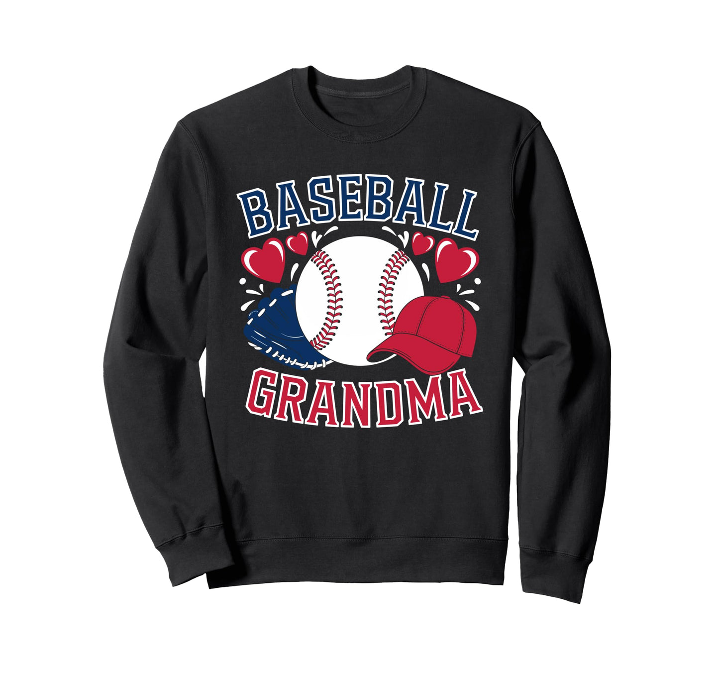 Proud Baseball Grandma Gifts Hoodie - Aesthetic Graphic Men Women - T-Shirt, Sweatshirt, Hoodie