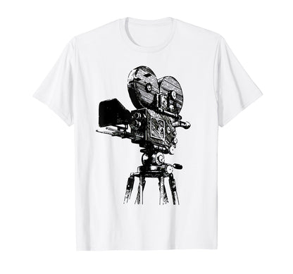 Camera Movie Magic T-Shirt - Minimalist Print Men Women - T-Shirt, Sweatshirt, Hoodie