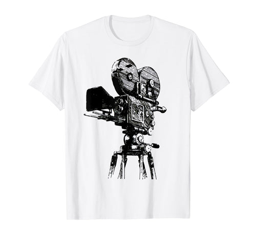 Camera Movie Magic T-Shirt - Minimalist Print Men Women - T-Shirt, Sweatshirt, Hoodie