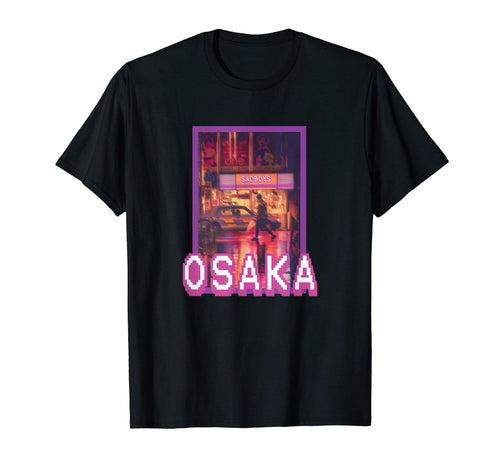 Urban Osaka Retrowave Lo Fi Vaporwave T-Shirt - Trendy Graphic Men Women - T-Shirt, Sweatshirt, Hoodie
