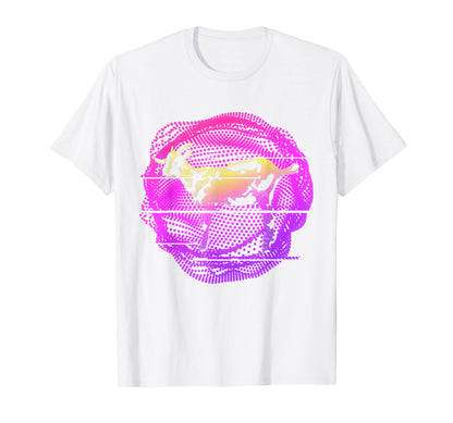 Farm Animal Synthwave Vaporwave T-Shirt - Trendy Graphic Men Women - T-Shirt, Sweatshirt, Hoodie