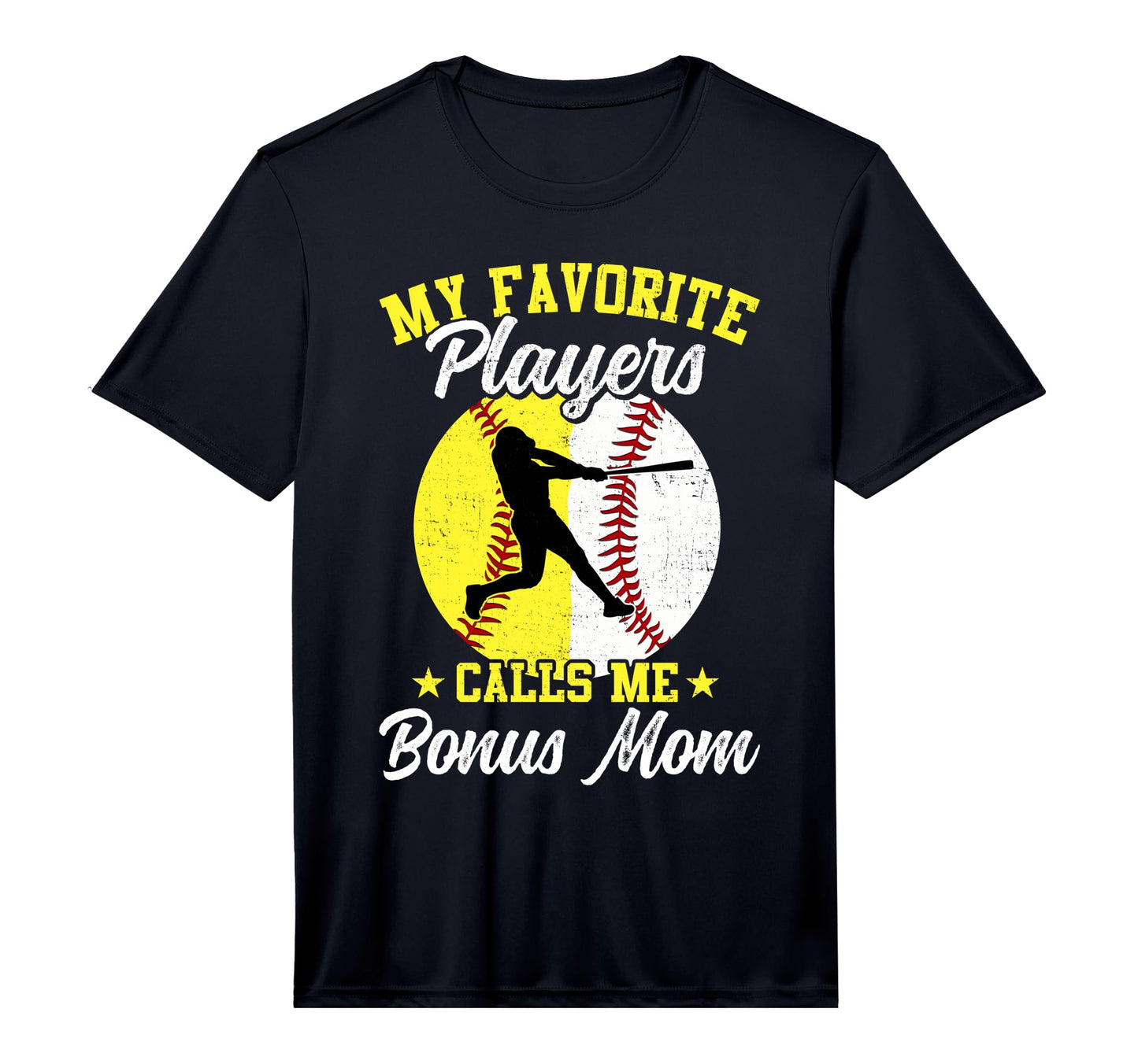 Mens My Favorite Baseball Softball T-Shirt - Aesthetic Graphic for Adults - T-Shirt, Sweatshirt, Hoodie
