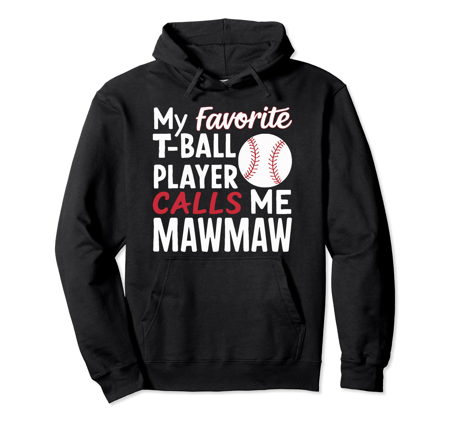 Baseball Grandma Grandmother Granny Hoodie - Custom Art Print Unisex - T-Shirt, Sweatshirt, Hoodie