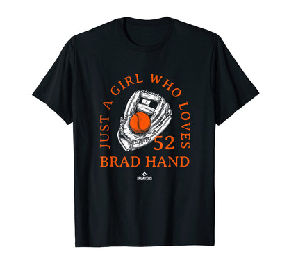 Who Loves Brad Hand New York Girlfriend T-Shirt - Unique Graphic Unisex - T-Shirt, Sweatshirt, Hoodie