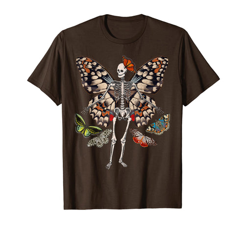 Goth Fairycore Grunge Butterfly Wing T-Shirt - Novelty Apparel Unisex - T-Shirt, Sweatshirt, Hoodie