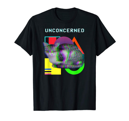 80S Vaporwave Aesthetic Cat Lover T-Shirt - Aesthetic Graphic Unisex - T-Shirt, Sweatshirt, Hoodie