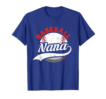 Baseball Nana Mother Baseball Player T-Shirt - Streetwear Style Men Women - T-Shirt, Sweatshirt, Hoodie