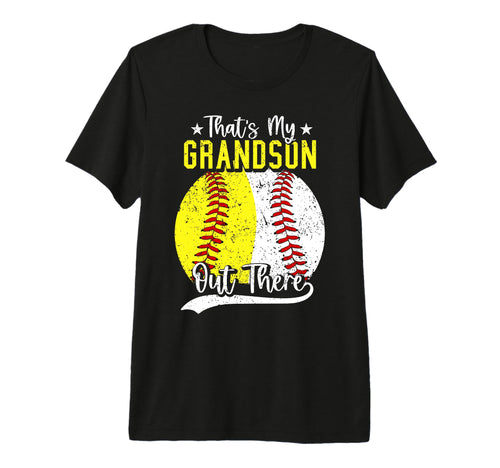 Mens Thats My Grandson Out There T-Shirt - Custom Art Print Men Women - T-Shirt, Sweatshirt, Hoodie