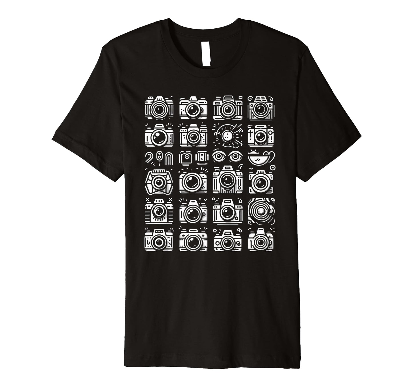 Funny Camera T-Shirt - Minimalist Print Unisex - T-Shirt, Sweatshirt, Hoodie