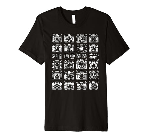 Funny Camera T-Shirt - Minimalist Print Unisex - T-Shirt, Sweatshirt, Hoodie