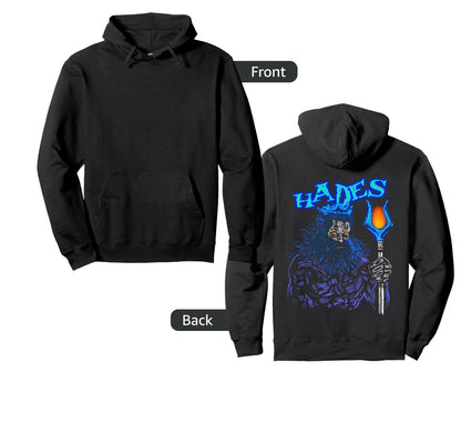 Hades Ancient Greek God Mythology Hoodie - Aesthetic Graphic for Adults - T-Shirt, Sweatshirt, Hoodie