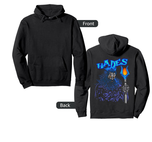 Hades Ancient Greek God Mythology Hoodie - Aesthetic Graphic for Adults - T-Shirt, Sweatshirt, Hoodie