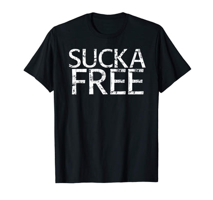 Sucka Free Funny Hip Hop Music Rap T-Shirt - Minimalist Print Men Women - T-Shirt, Sweatshirt, Hoodie