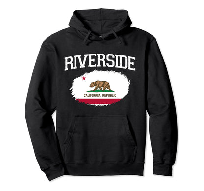 Riverside Ca California Flag Usa Sports Hoodie - Unique Graphic for Adults - T-Shirt, Sweatshirt, Hoodie