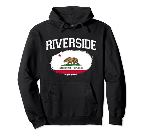Riverside Ca California Flag Usa Sports Hoodie - Unique Graphic for Adults - T-Shirt, Sweatshirt, Hoodie