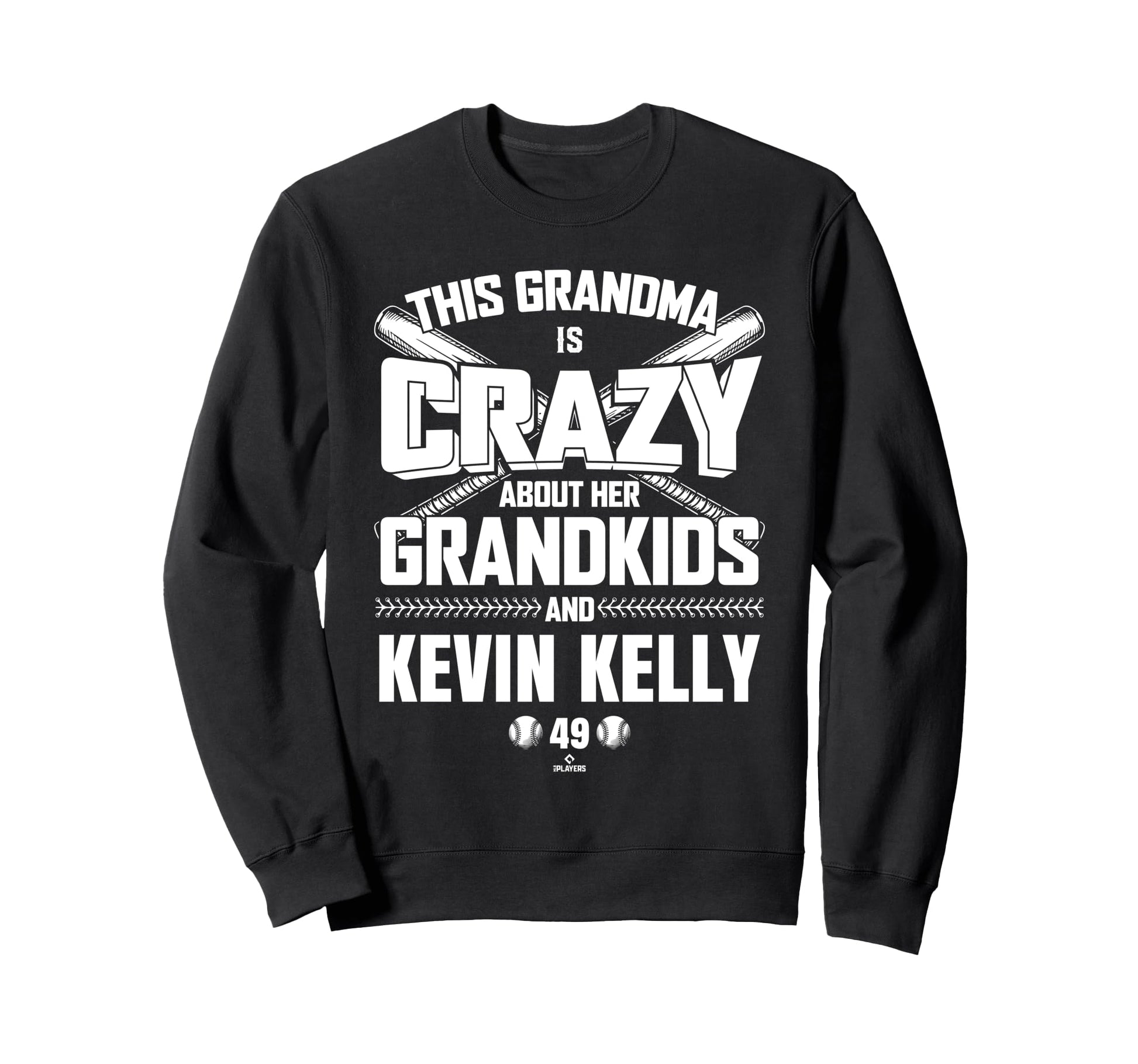 Grandma Crazy Kevin Kelly Sweatshirt - Casual Everyday Wear for Adults - T-Shirt, Sweatshirt, Hoodie