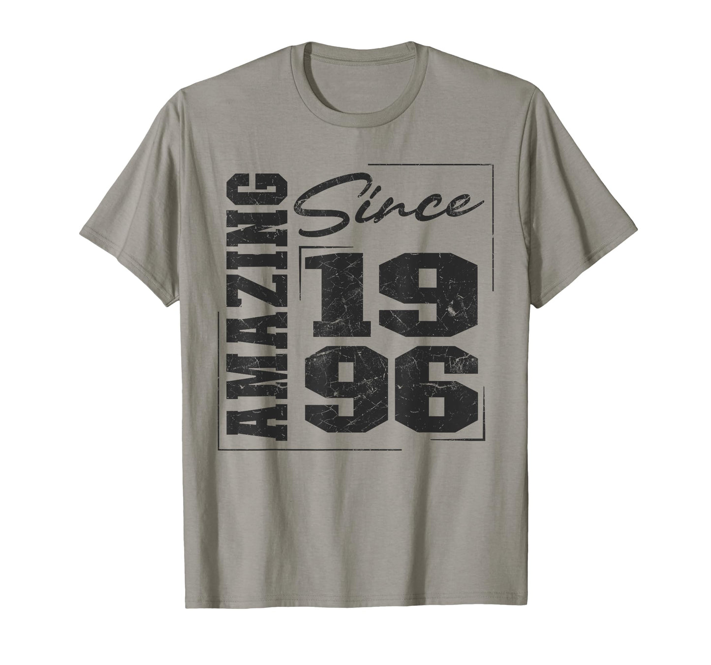 Born 1996 Varsity Amazing Since T-Shirt - Casual Everyday Wear Men Women - T-Shirt, Sweatshirt, Hoodie