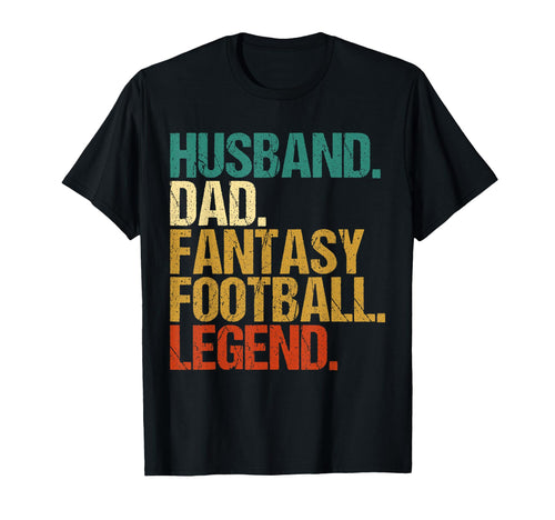 Fantasy Football Player Husband Dad T-Shirt - Aesthetic Graphic for Adults - T-Shirt, Sweatshirt, Hoodie