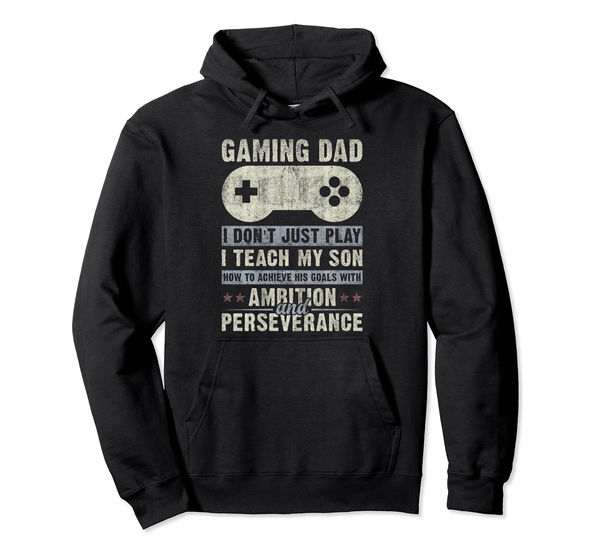 Gaming Dad Father Son Fathers Day Video Hoodie - Novelty Apparel Men Women - T-Shirt, Sweatshirt, Hoodie