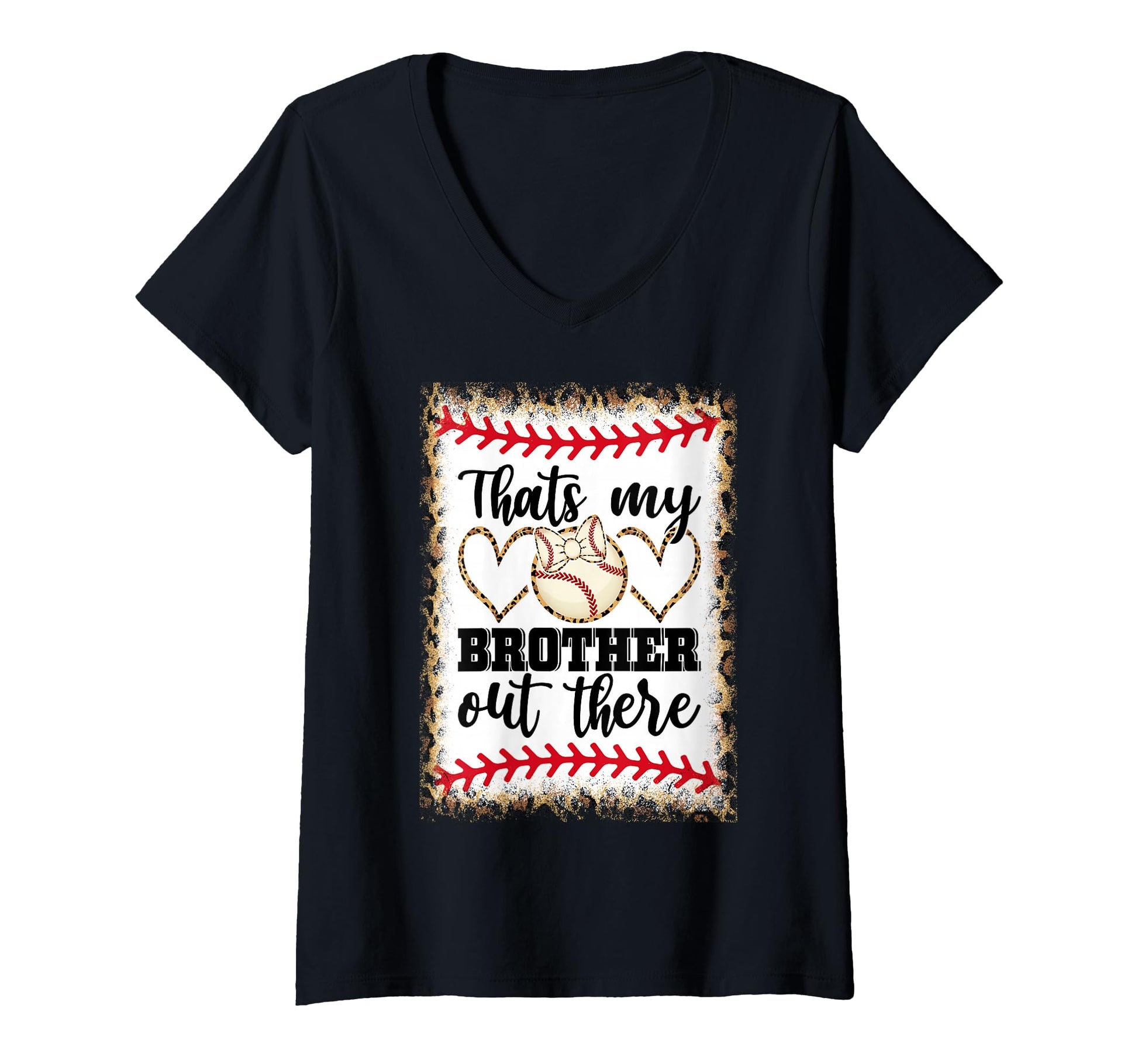 Thats My Brother Out There Baseball Love Hoodie - Unique Graphic Men Women - T-Shirt, Sweatshirt, Hoodie