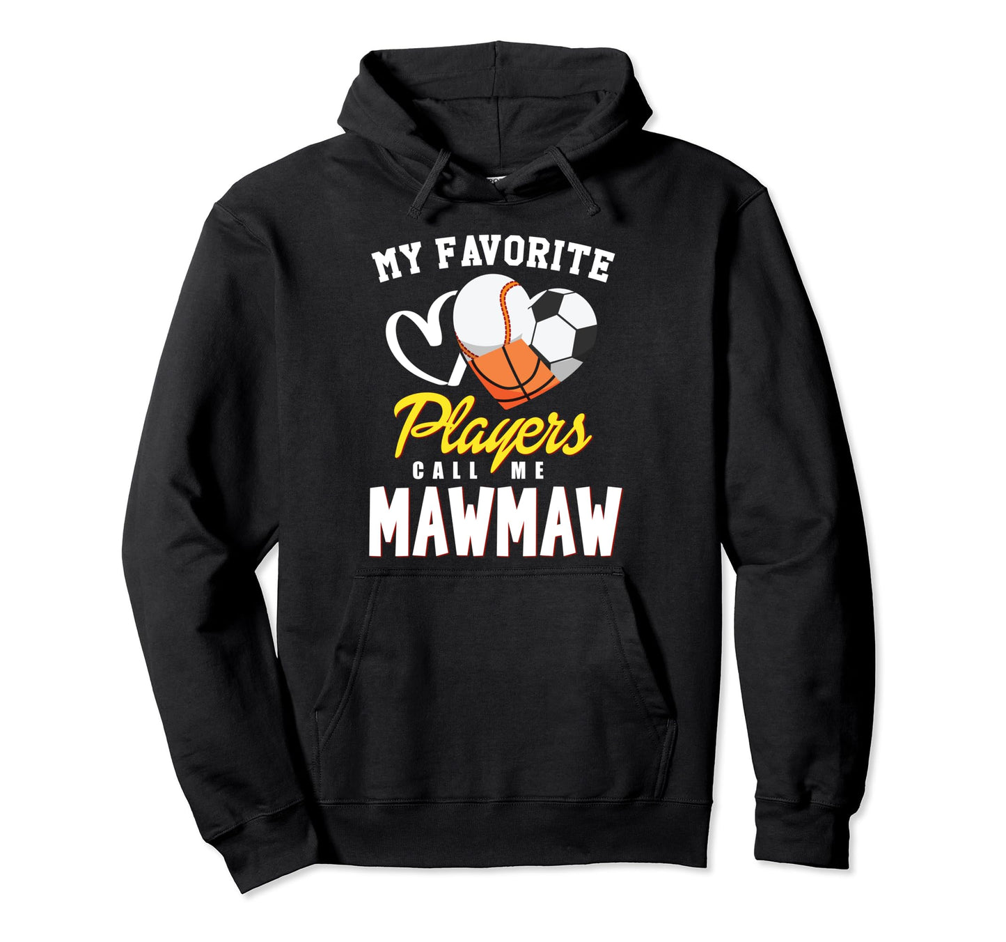 My Favorite Players Baseball Soccer Hoodie - Streetwear Style for Adults - T-Shirt, Sweatshirt, Hoodie