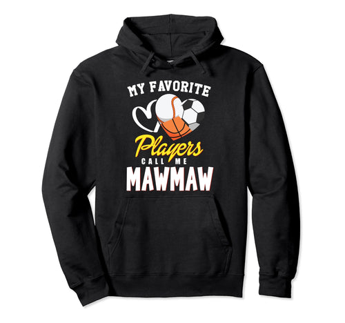 My Favorite Players Baseball Soccer Hoodie - Streetwear Style for Adults - T-Shirt, Sweatshirt, Hoodie