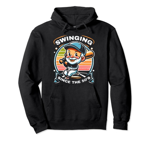 Baseball Grandpa Grandfather Gramps Hoodie - Streetwear Style Unisex - T-Shirt, Sweatshirt, Hoodie