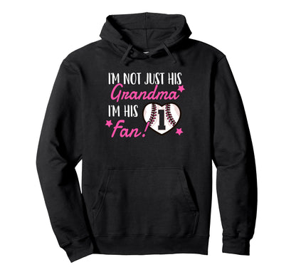 Baseball Grandma Baseball Fan Hoodie - Casual Everyday Wear for Adults - T-Shirt, Sweatshirt, Hoodie