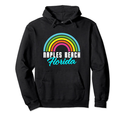 Naples Rainbow Naples 80S Summer Naples Fl Hoodie - Graphic Print Men Women - T-Shirt, Sweatshirt, Hoodie