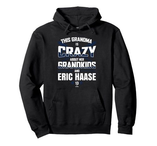 Grandma Crazy Eric Haase Milwaukee Hoodie - Minimalist Print Men Women - T-Shirt, Sweatshirt, Hoodie