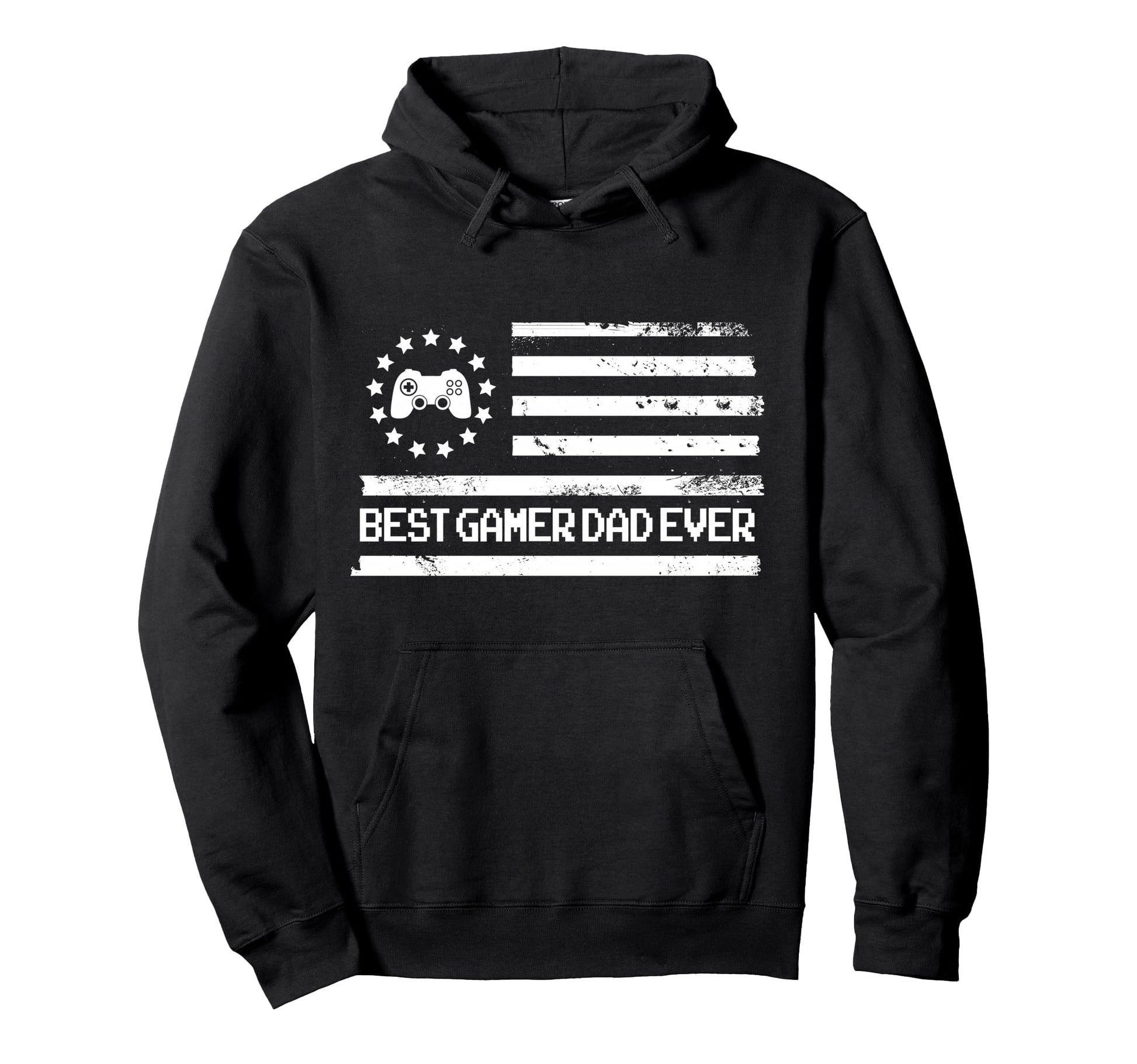 Gamer 80S 90S Us American Flag Hoodie - Minimalist Print for Adults - T-Shirt, Sweatshirt, Hoodie
