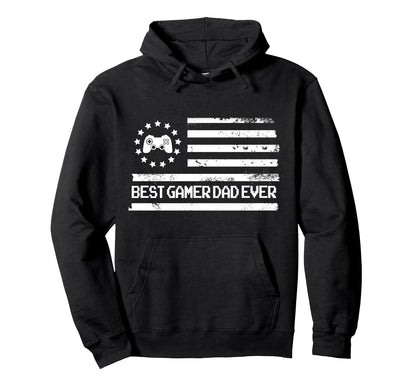 Gamer 80S 90S Us American Flag Hoodie - Minimalist Print for Adults - T-Shirt, Sweatshirt, Hoodie