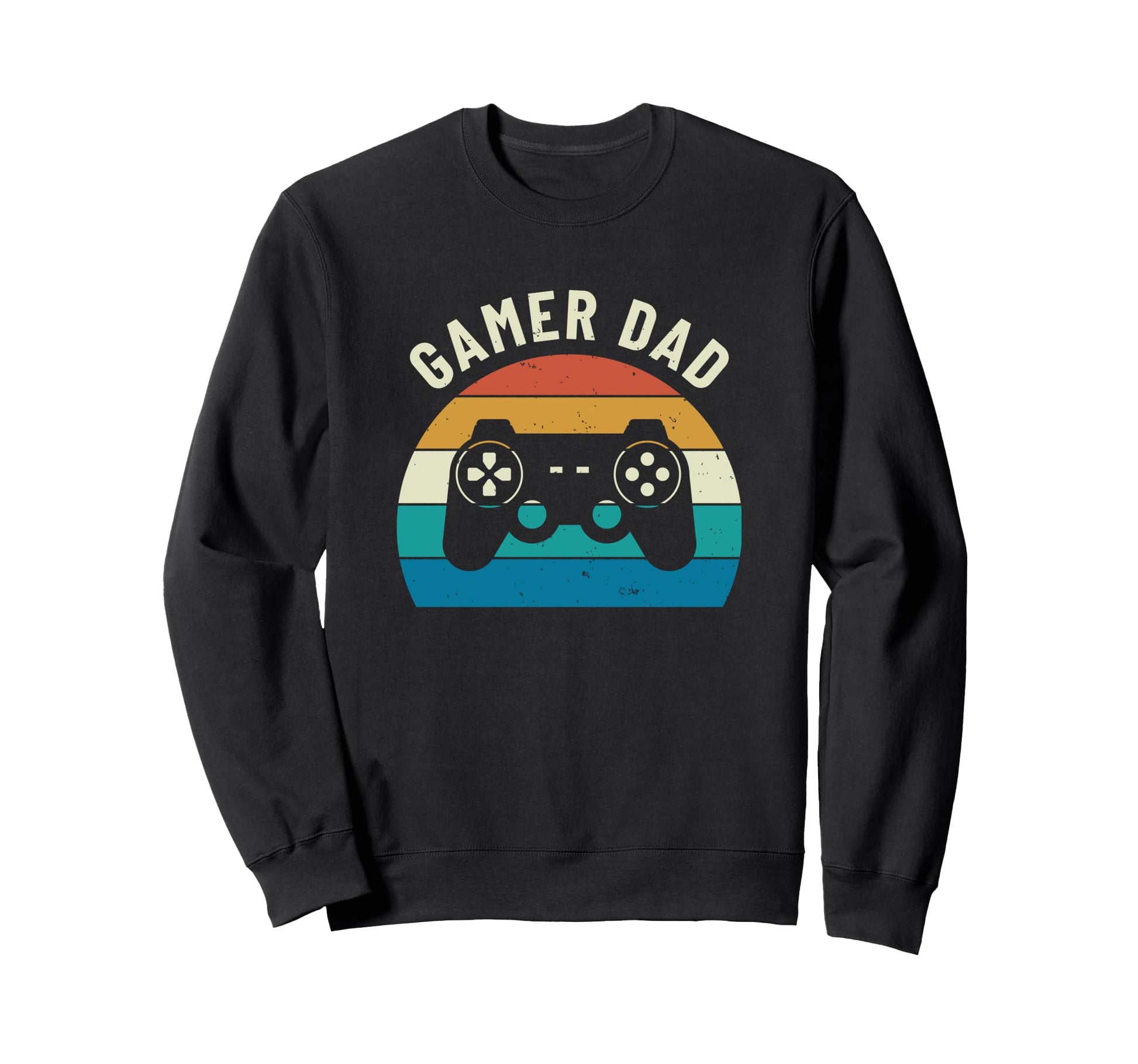 Gamer Dad Video Game Gaming Sweatshirt - Aesthetic Graphic for Adults - T-Shirt, Sweatshirt, Hoodie