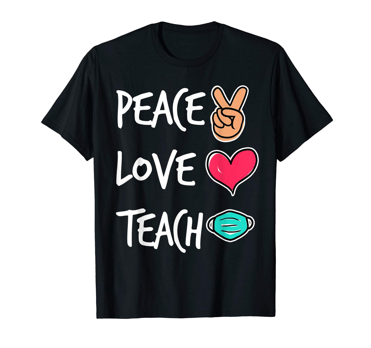 Teacher Social Distancing Mask Teaching T-Shirt - Trendy Graphic Unisex - T-Shirt, Sweatshirt, Hoodie
