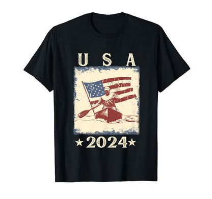 Usa Flag 2024 Fathers Day American Sport T-Shirt - Streetwear Style Unisex - T-Shirt, Sweatshirt, Hoodie