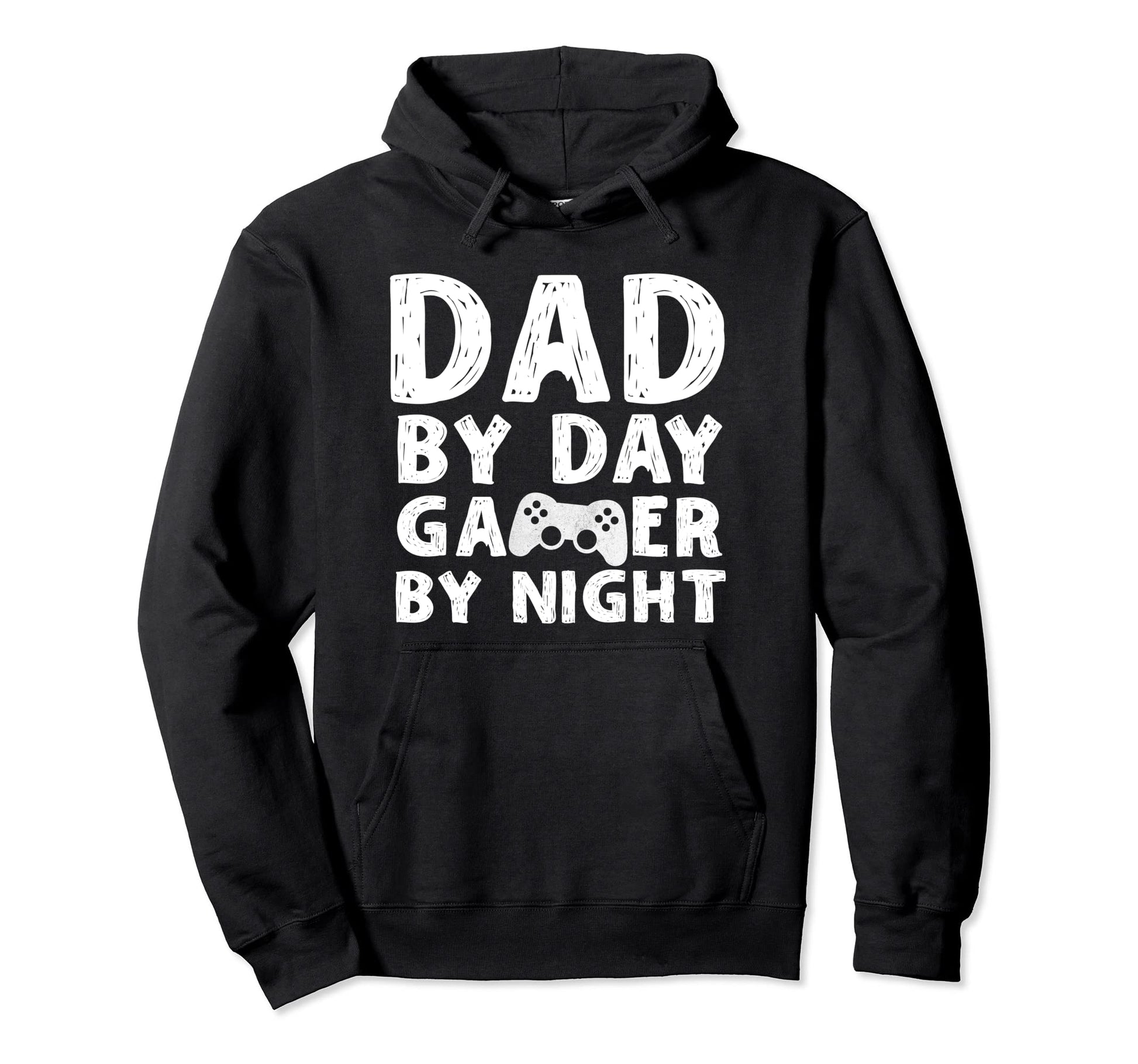 Gamer Dad Day Gamer Night Video Hoodie - Fun Novelty Design Men Women - T-Shirt, Sweatshirt, Hoodie