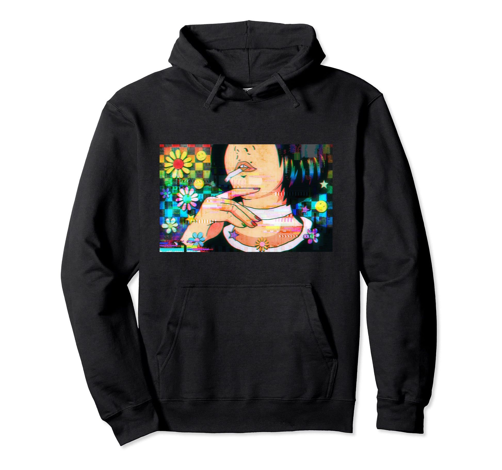 Kidcore Aesthetic Vaporwave Anime Hoodie - Aesthetic Graphic for Adults - T-Shirt, Sweatshirt, Hoodie