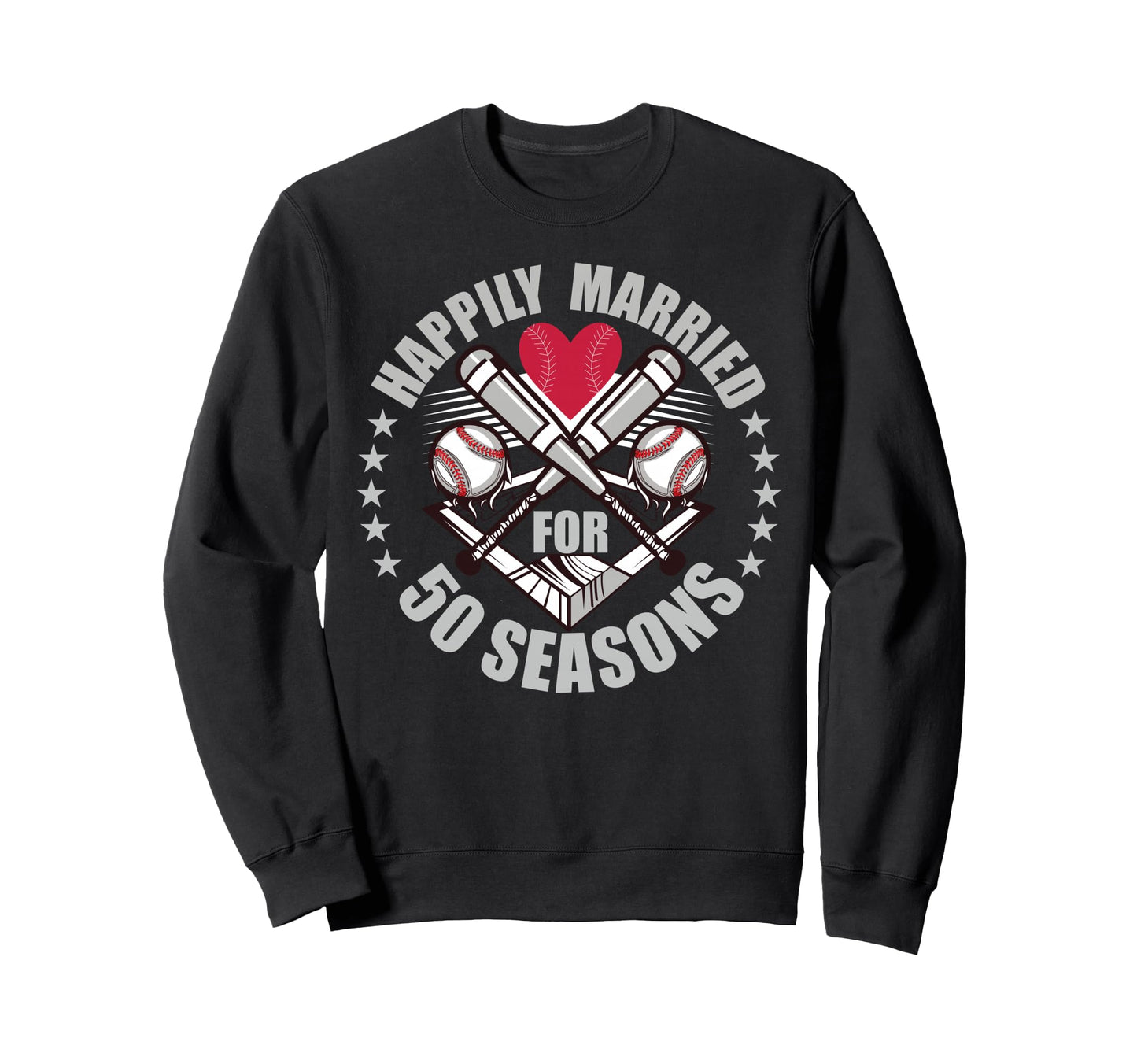 50Th Wedding Anniversary Funny 50 Sweatshirt - Unique Graphic Men Women - T-Shirt, Sweatshirt, Hoodie