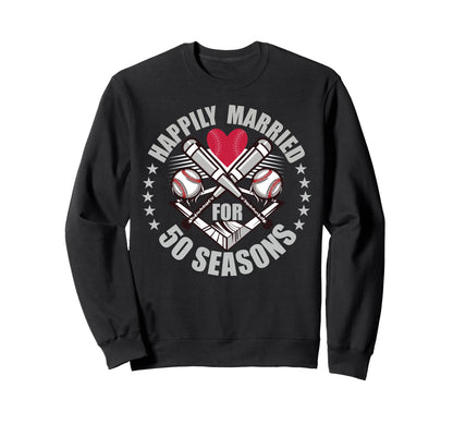 50Th Wedding Anniversary Funny 50 Sweatshirt - Unique Graphic Men Women - T-Shirt, Sweatshirt, Hoodie