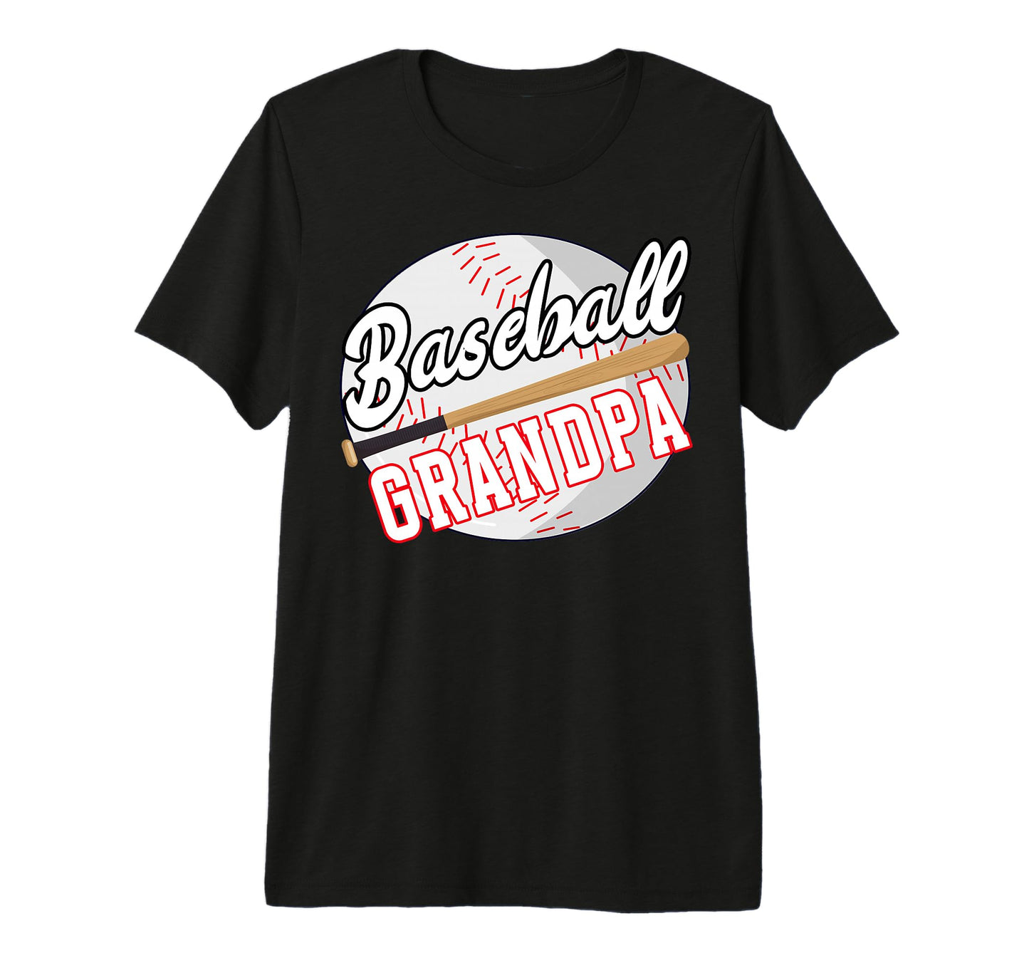 Mens Baseball Grandpa Fathers Day T-Shirt - Fun Novelty Design Unisex - T-Shirt, Sweatshirt, Hoodie