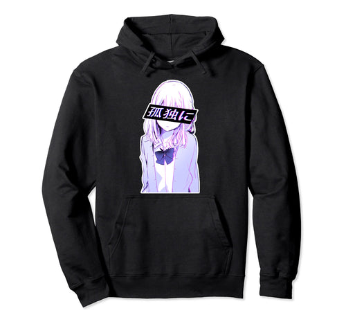 Anime Vaporwave Aesthetic Hoodie - Aesthetic Graphic for Adults - T-Shirt, Sweatshirt, Hoodie
