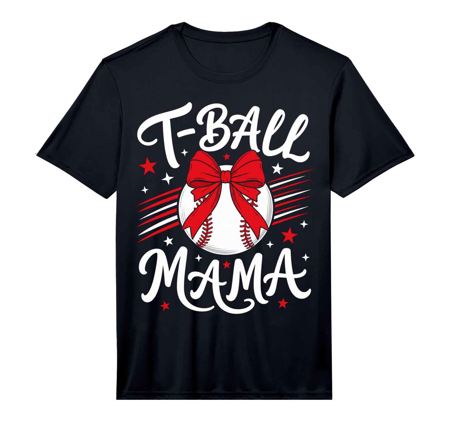 Mens Baseball Bow T Ball Moms T-Shirt - Streetwear Style Men Women - T-Shirt, Sweatshirt, Hoodie